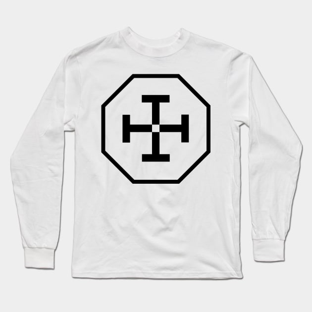 Libria Flag Emblem Long Sleeve T-Shirt by Meta Cortex